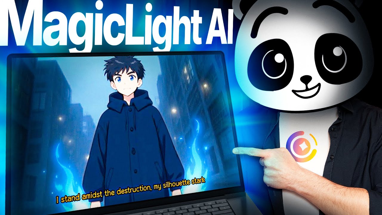 MagicLight AI Tutorial: Make Long Animated Movies With Lip-Sync! (Full Guide)