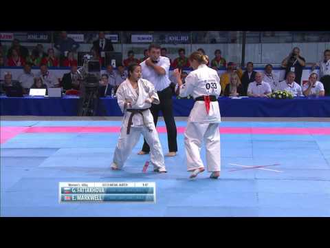 Emma Markwell (GB) v Guzel Fattakhova (Russia) Womens -60KG Final KWU 2nd World Championship