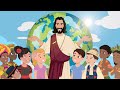 Jesus Superhero Feat George Horga Jr Animated With Lyrics Christian Songs For Children