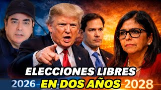 Le piden Trump y Rubio a Delcy