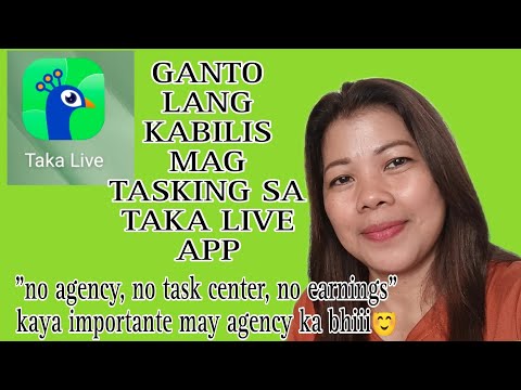 PAANO MAG TASKING KAY TAKA LIVE APP? ANG GALANTE NG APP 🥰🤩 #jocelynstv #poppolive #income #taka