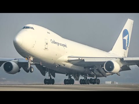 60 MINUTES AIRPLANES ONLY - Airbus A380, Boeing 747 - Aviation Highlights of February (4K)