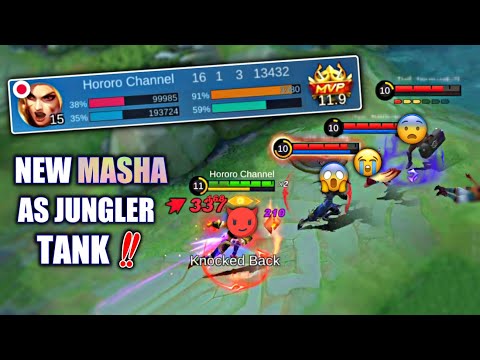 I TRIED THE NEW TANK MASHA AS JUNGLER
