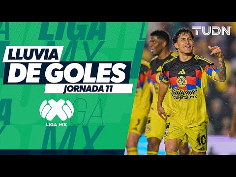 ¡LLUVIA DE GOLES! ⚽️ ☔ Los goles de la Jornada 11 del Apertura 2025 | TUDN