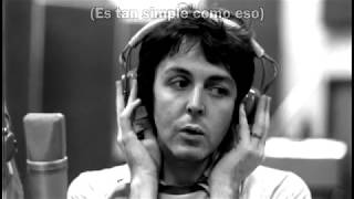Paul McCartney - Simple As That (Subtitulada)