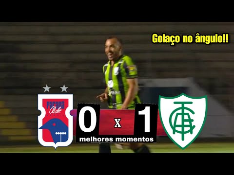 Gols e lances de Paraná Clube x América-MG