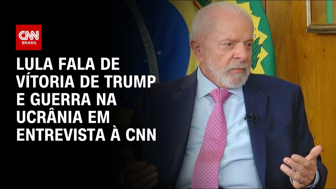 Lula fala de vitória de Trump e Guerra na Ucrânia em entrevista à CNN | CNN PRIME TIME