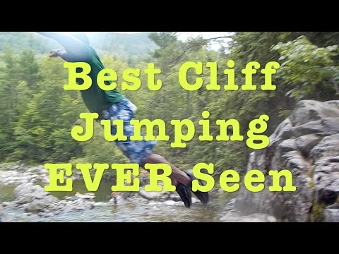 Rennell Reed Adventures: Having Fun at Split Rock Falls (Cliff Jumping) Video