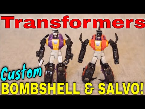 Custom Transformers Combiner Wars Bombshell and Salvo - GotBot True Review NUMBER 726