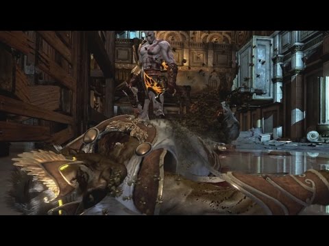 God of War III Remastered - Hermes Boss Battle (1080p 60FPS)