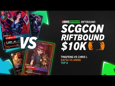 SCG CON Vegas Riftbound $10K | Round 10 Game 2 Kai'Sa vs. Annie | Tingfeng W. vs. Chris I.