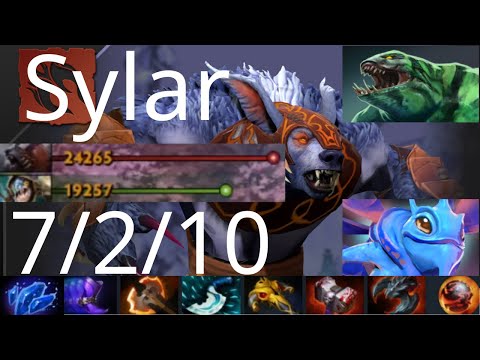 Sylar Ursa vs Mars, Slark, CW - battle fury then Blink! - PSG.LGD vs EHOME g3 i-League dota2