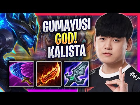 GUMAYUSI IS A GOD WITH KALISTA! - T1 Gumayusi Plays Kalista ADC vs Senna! | Season 2023
