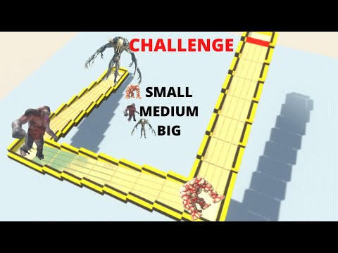 SMALL GOLEM, MEDIUM GORO AND COMMON SCOURGE CHALLENGE PRIMATES AND INFERNALS IN THE TRIPLE RAMP-ARBS