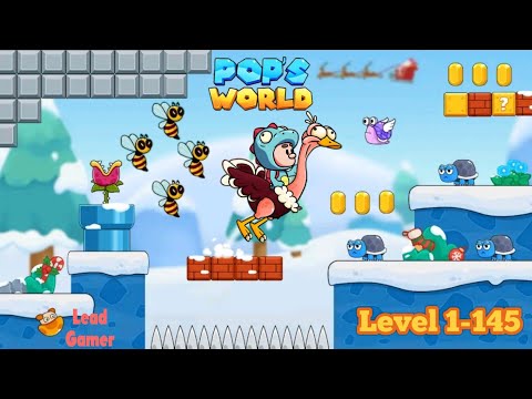 Pop's world - running game | Level 1-145 | #games #gaming #gameplay - YouTube