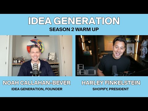 Shopify's Harley Finkelstein and NCB Discuss Entrepreneurship and IDEA GENERATION Season 2