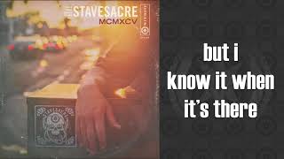 STAVESACRE MCMXCV ONE HAND CLAPPING LYRIC VIDEO