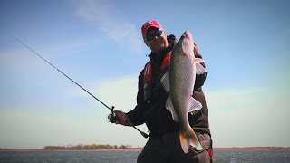 "Walleyes on Plastics" - In Depth Outdoors TV, Season 10, Episode 24