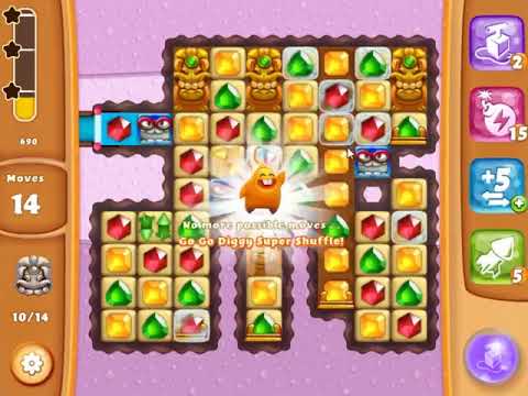 Diamond Digger Saga Level 1377 - NO BOOSTERS | SKILLGAMING ✔️