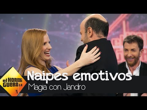 La magia de Jandro envuelve de emoción a Jessica Chastain - El Hormiguero 3.0