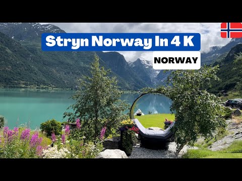Stryn Norway 🇳🇴- July-2022- 4K60fps-HDR Walking Tour