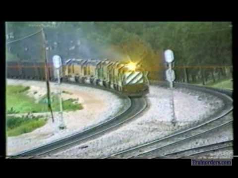 Classic Railroad Series 461 - BN at Belmont, NE August 1, 1990