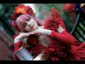 Making Bell S Red Flower Dress From The Movie Belle