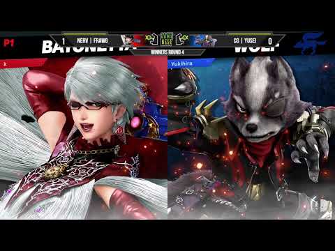 Game Nest Smash It Up: NERV | Frawg (Bayonetta) vs CG | Yusei (Wolf) - Winners Round 4