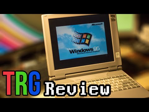 TRG Retro Reviews - MS-DOS gaming on a Toshiba Satellite Pro 440CDT
