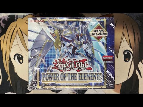 Opening My Power of the Elements Yugioh Booster Box TCG