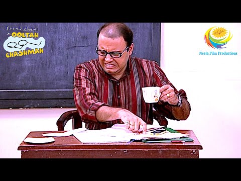 Bhide Spills Tea On Jethalal's Cheque | Taarak Mehta Ka Ooltah Chashmah | Bhide & Madhavi