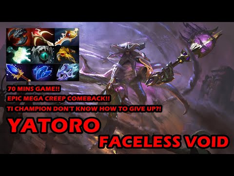 Yatoro Void - Epic Mega Creep comeback in 70 mins game feat.Adzantick Y0nd Dodren and Ainkrad