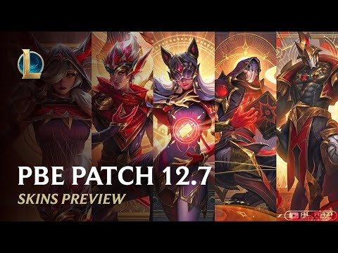 Arcana 2022 | 1080p 60fps | Skins Preview | Patch 12.7 - League of Legends