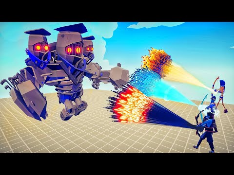 ARMORED TITAN vs 3x EVERY GOD -  Totally Accurate Battle Simulator TABS