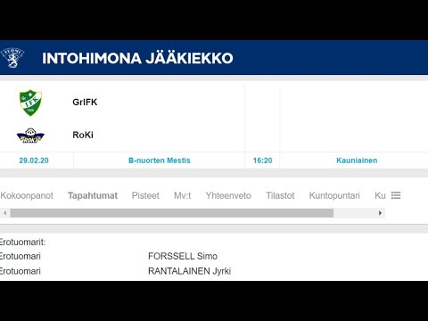 200229 GrIFK B - Roki, klo 1620