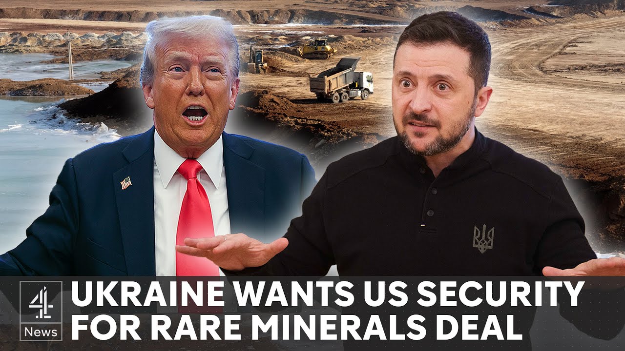Trump says Zelenskyy will sign ‘very big’ mineral deal in Washington on Friday