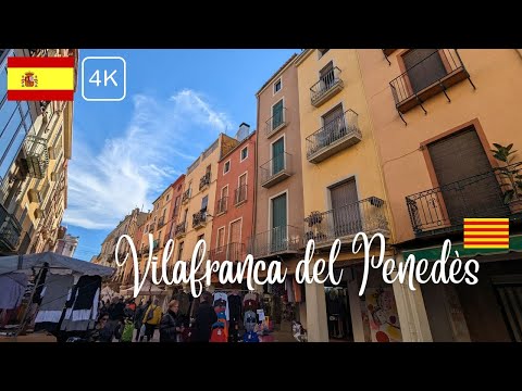 Vilafranca del Penedès, Cataluña - 2023 (4K)