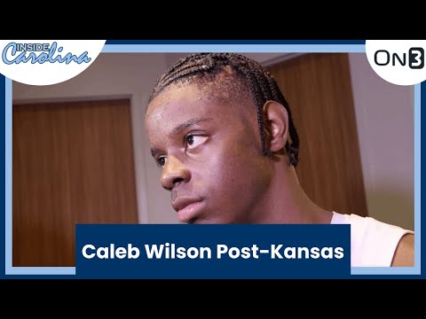 UNC Caleb Wilson Post-Kansas Interview | Inside Carolina