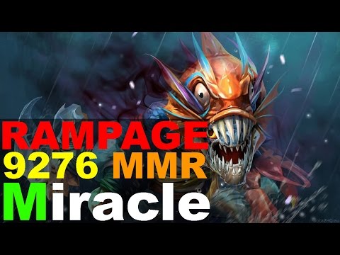 9276 MMR Miracle Slark & Io 2v5 RAMPAGE pro Gameplay | Highlights 7.02 — Dota 2