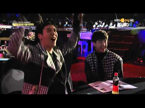 [CUT] GOT7 Jackson Reaction / Fanboying over BTS @ Seoul Music Awards