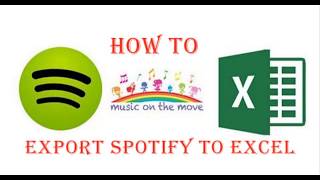 How to Export Spotify Playlists to EXCEL CSV and Text File