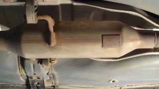 Oxygen sensors locations Toyota Corolla. Catalytic converter sensors.