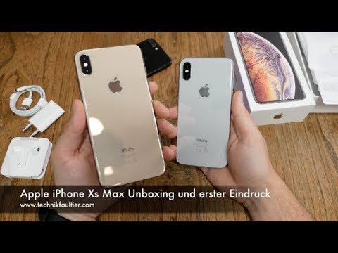 Apple iPhone Xs Max unboxing and first impressions
