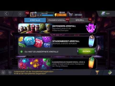 Marvel Contest of Champions Crystal Opening over 300