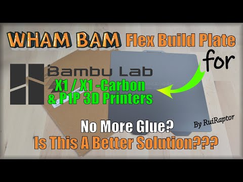 WHAM BAM Build Plate For BAMBU LAB 3D Printers - Unboxing, Installation & Results