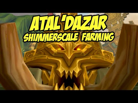 WoW BfA 8.3 : Shimmerscale Farming in Atal'Dazar 🙏 Gold Guide!