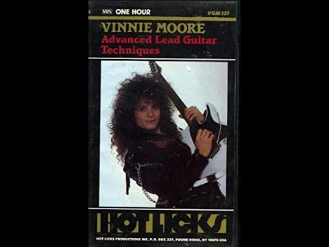 Vinnie Moore - Advanced Lead Guitar Techniques - Hot Licks - UK VHS PAL VIDEO