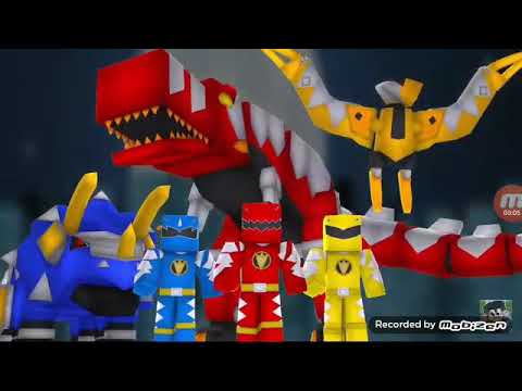MEGA ABERTURA MINECRAFT POWER RANGER P3DRU WESLEY STUDIO