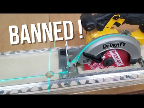 Festool doesn't want you to see this DIY track saw