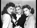 The Andrews Sisters - The Wedding Of Lili Marlene ...
